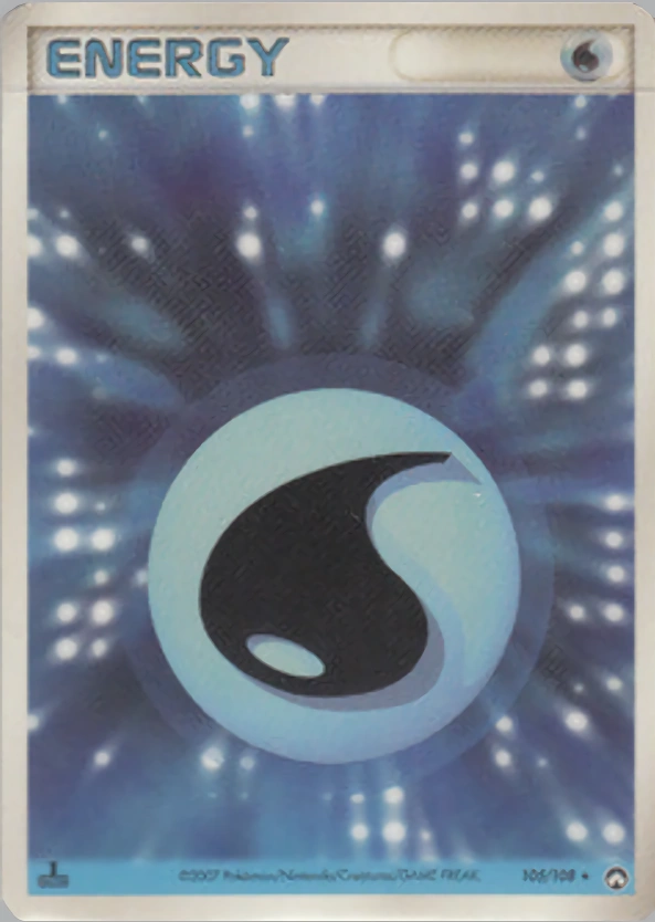 Carte Basic Water Energy — World Champions Pack