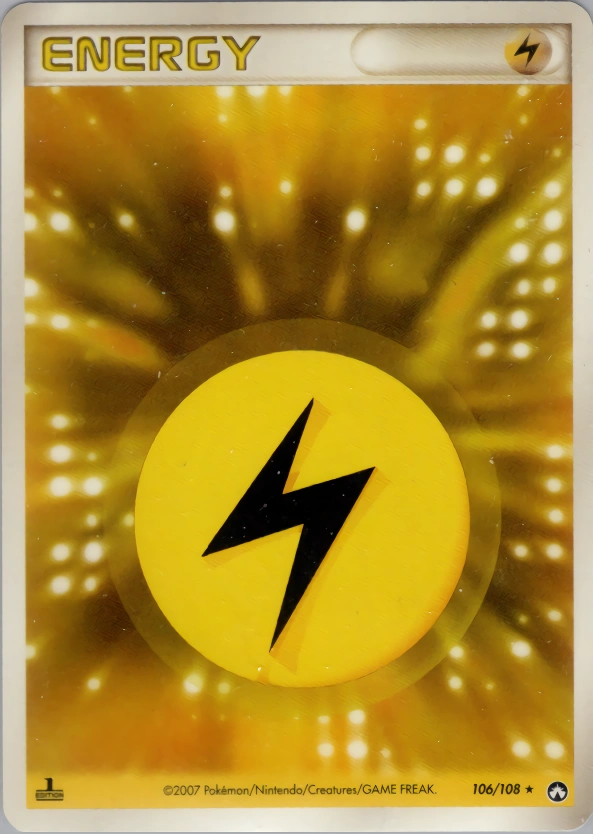 Carte Basic Lightning Energy — World Champions Pack