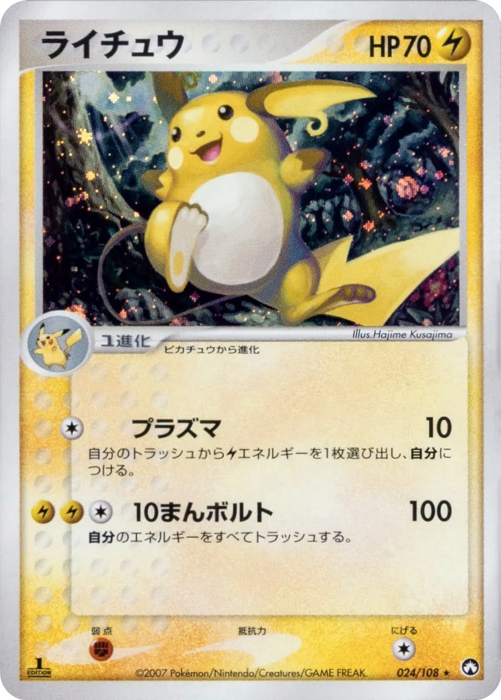 Carte Raichu — World Champions Pack