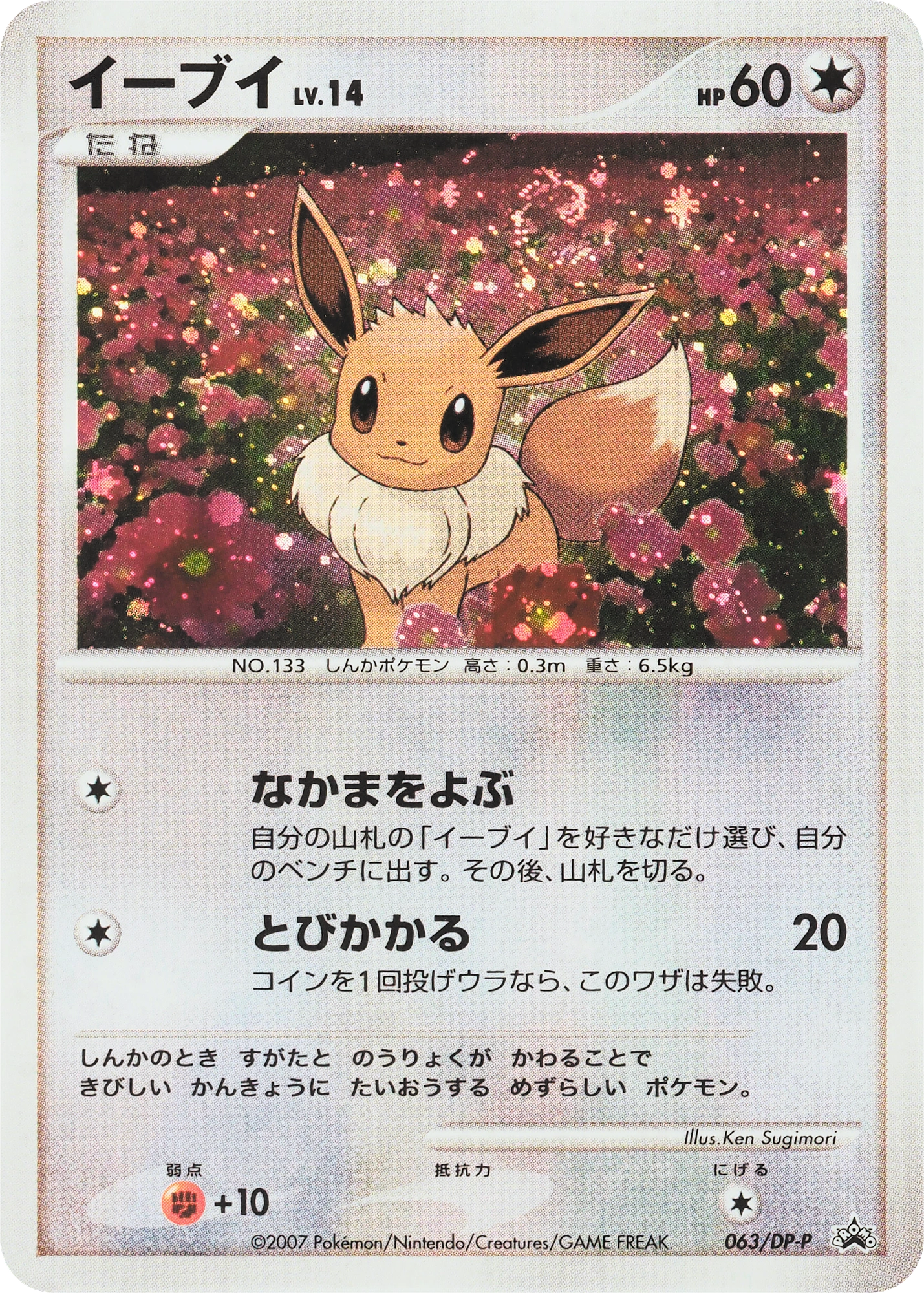 Carte Eevee — DP Promos
