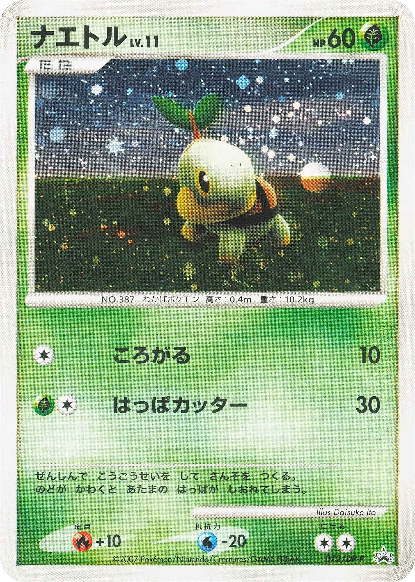 Carte Turtwig — DP Promos