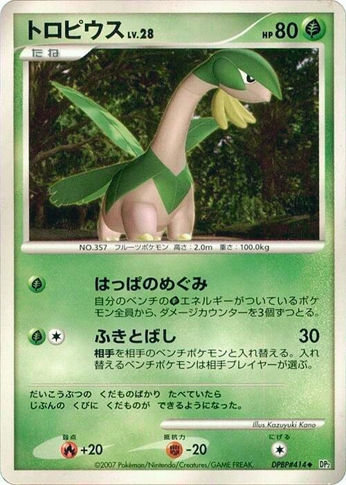 Carte Tropius — Secret of the Lakes