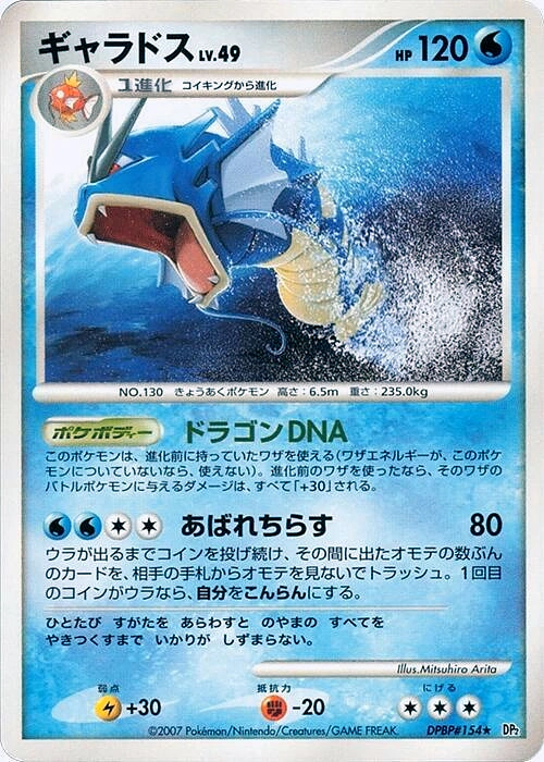Carte Gyarados — Secret of the Lakes