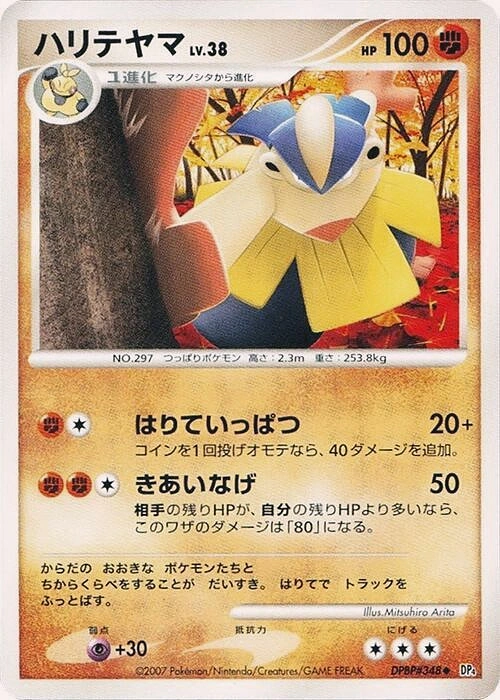 Carte Hariyama — Moonlit Pursuit