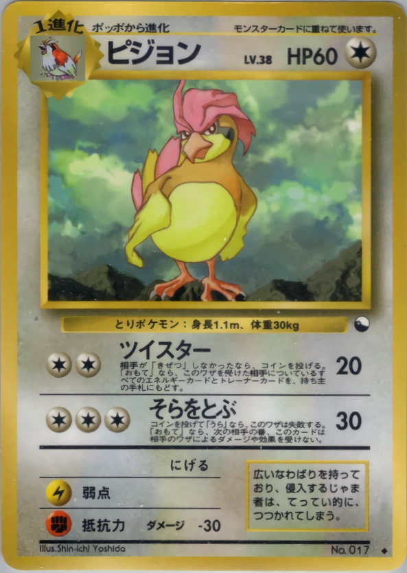 Carte Pidgeotto — Expansion Sheet