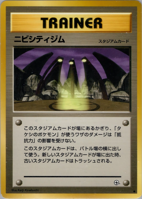Carte Pewter City Gym — Leaders Stadium