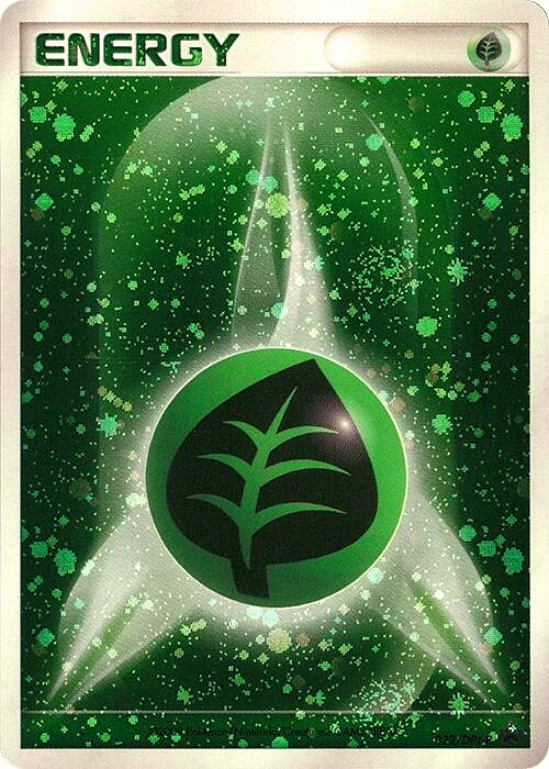 Carte Basic Grass Energy — DPt Promos
