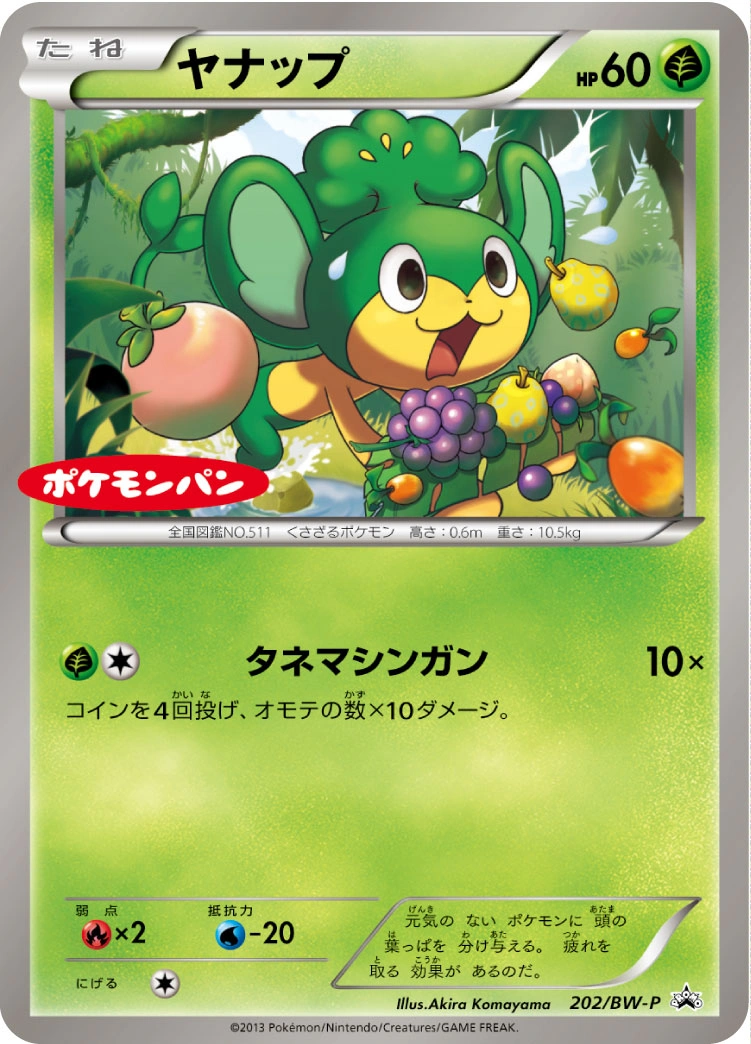 Carte Pansage — BW Promos
