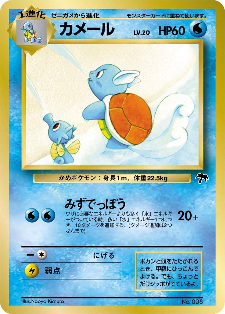 Carte Wartortle — Southern Islands JP