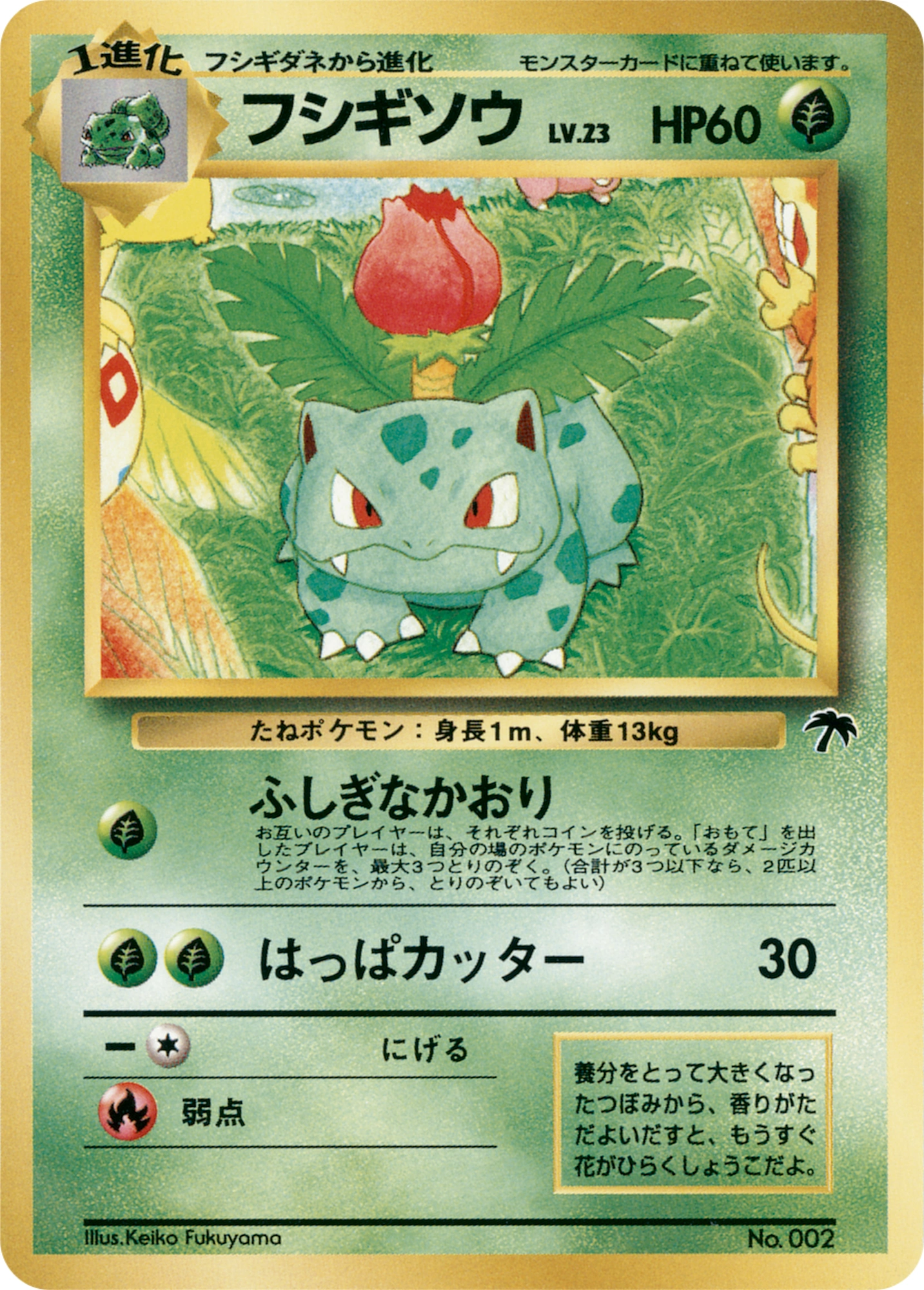 Carte Ivysaur — Southern Islands JP