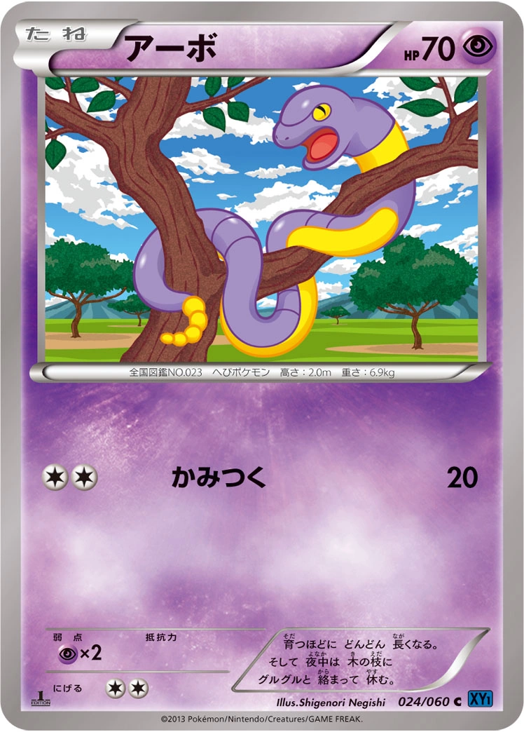 Carte Ekans — Collection X