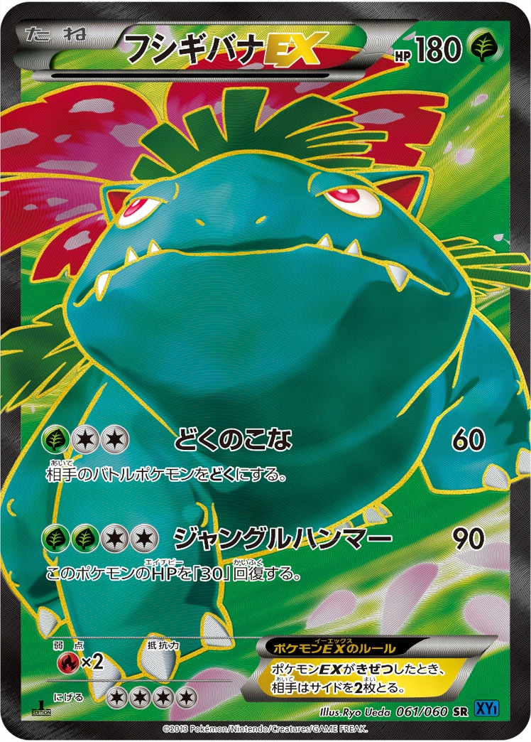 Carte Venusaur — Collection X