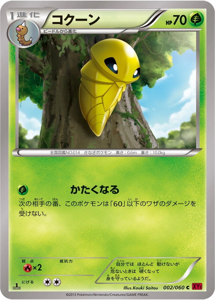 Carte Kakuna — Collection Y