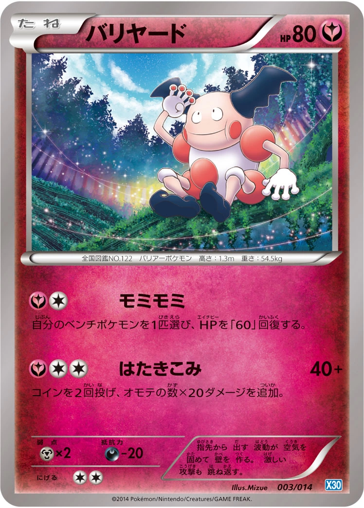 Carte Mr. Mime — Xerneas Half Deck