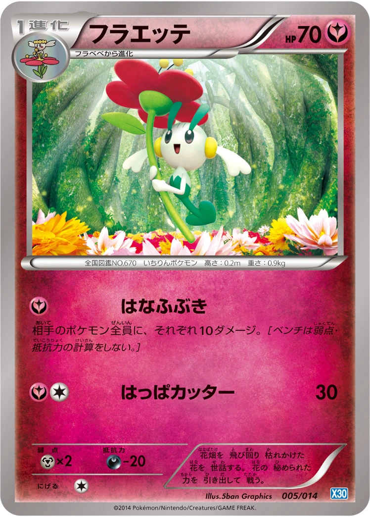 Carte Floette — Xerneas Half Deck