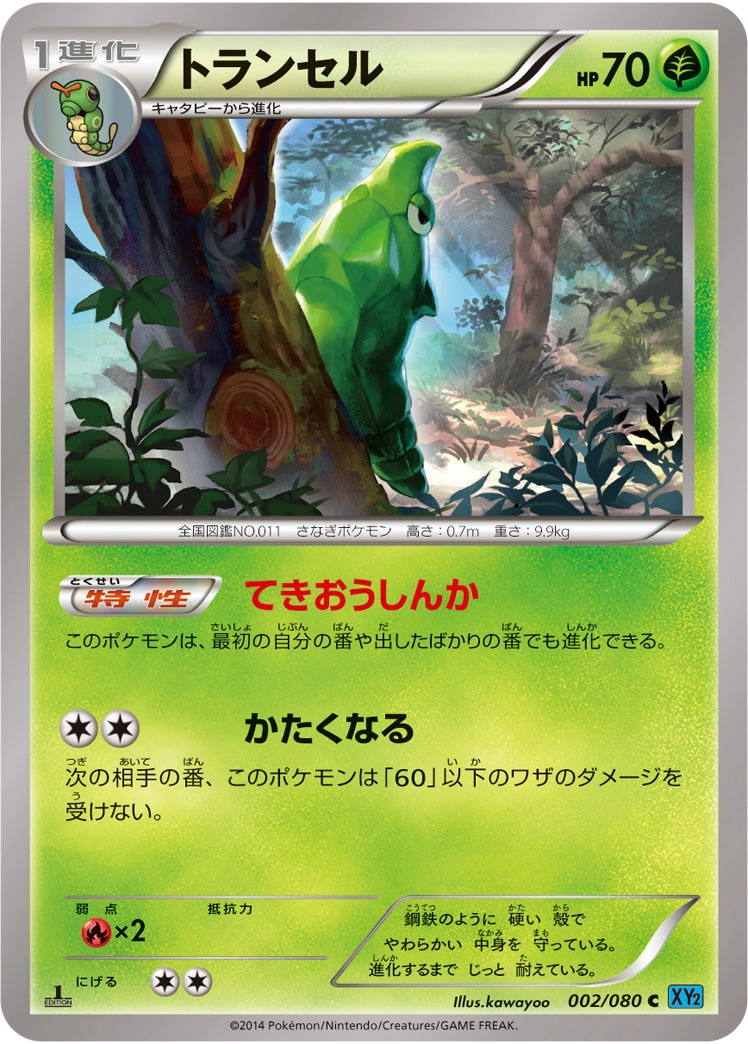 Carte Metapod — Wild Blaze