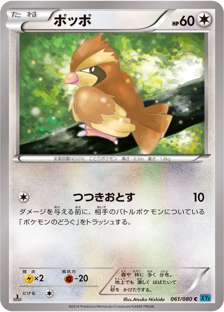 Carte Pidgey — Wild Blaze