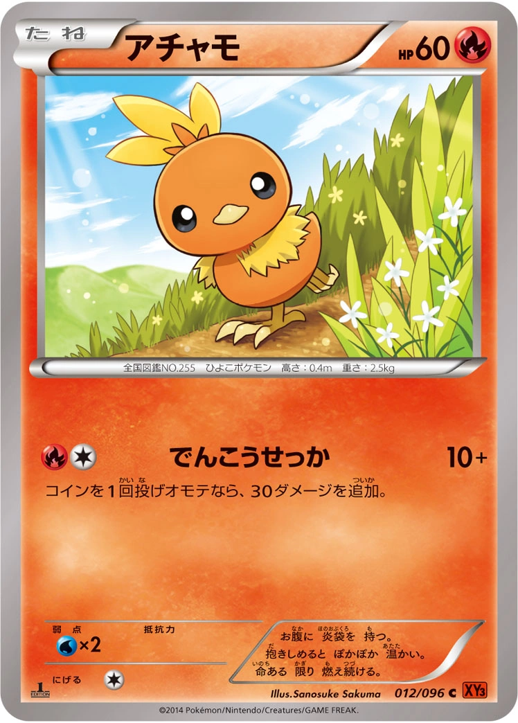 Carte Torchic — Rising Fist