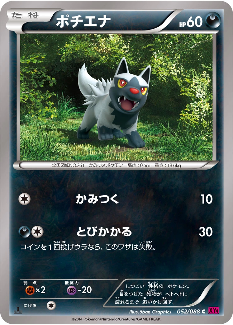 Carte Poochyena — Phantom Gate