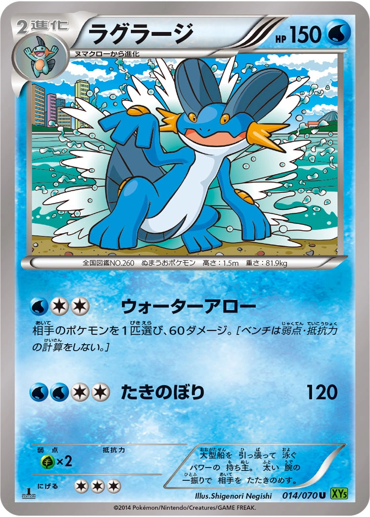 Carte Swampert — Tidal Storm