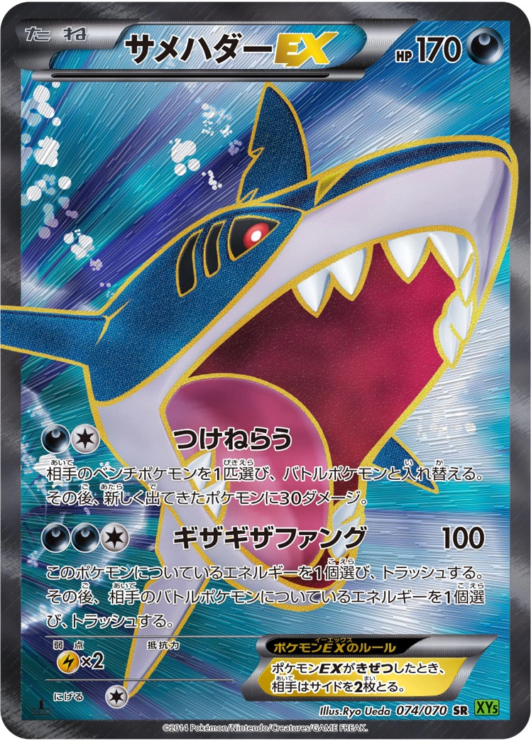 Carte Sharpedo — Tidal Storm