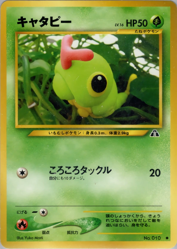 Carte Caterpie — Crossing the Ruins