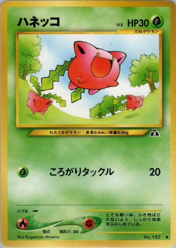 Carte Hoppip — Crossing the Ruins