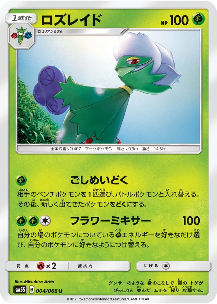 Carte Roserade — Ultra Sun