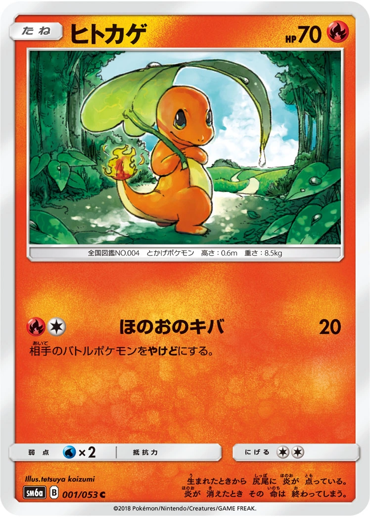 Carte Charmander — Dragon Storm