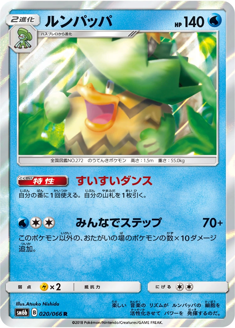 Carte Ludicolo — Champion Road