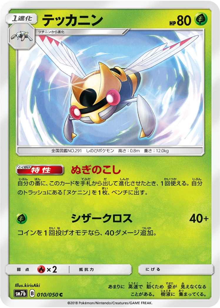 Carte Ninjask — Fairy Rise
