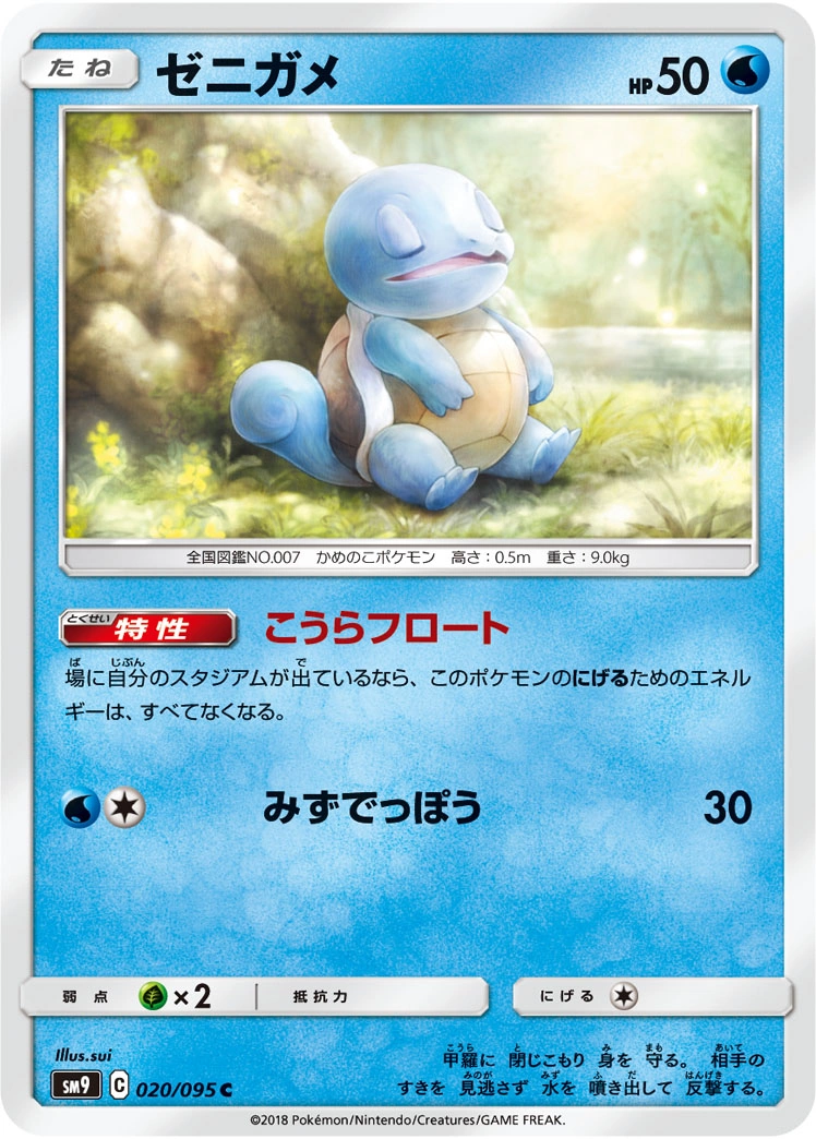 Carte Squirtle — Tag Bolt