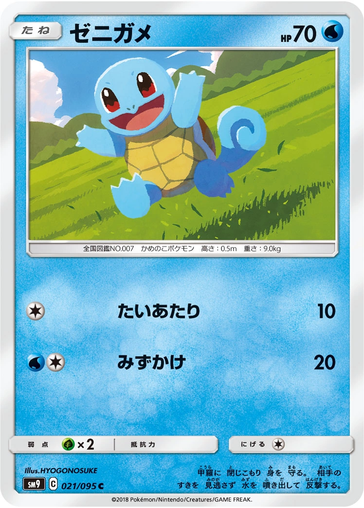 Carte Squirtle — Tag Bolt