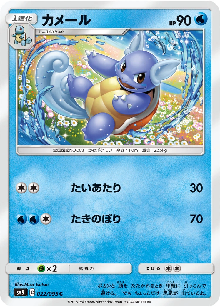 Carte Wartortle — Tag Bolt