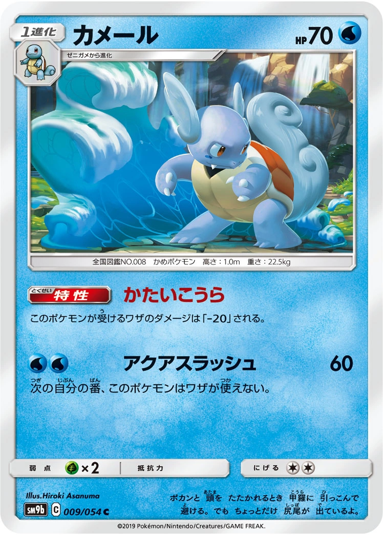 Carte Wartortle — Full Metal Wall