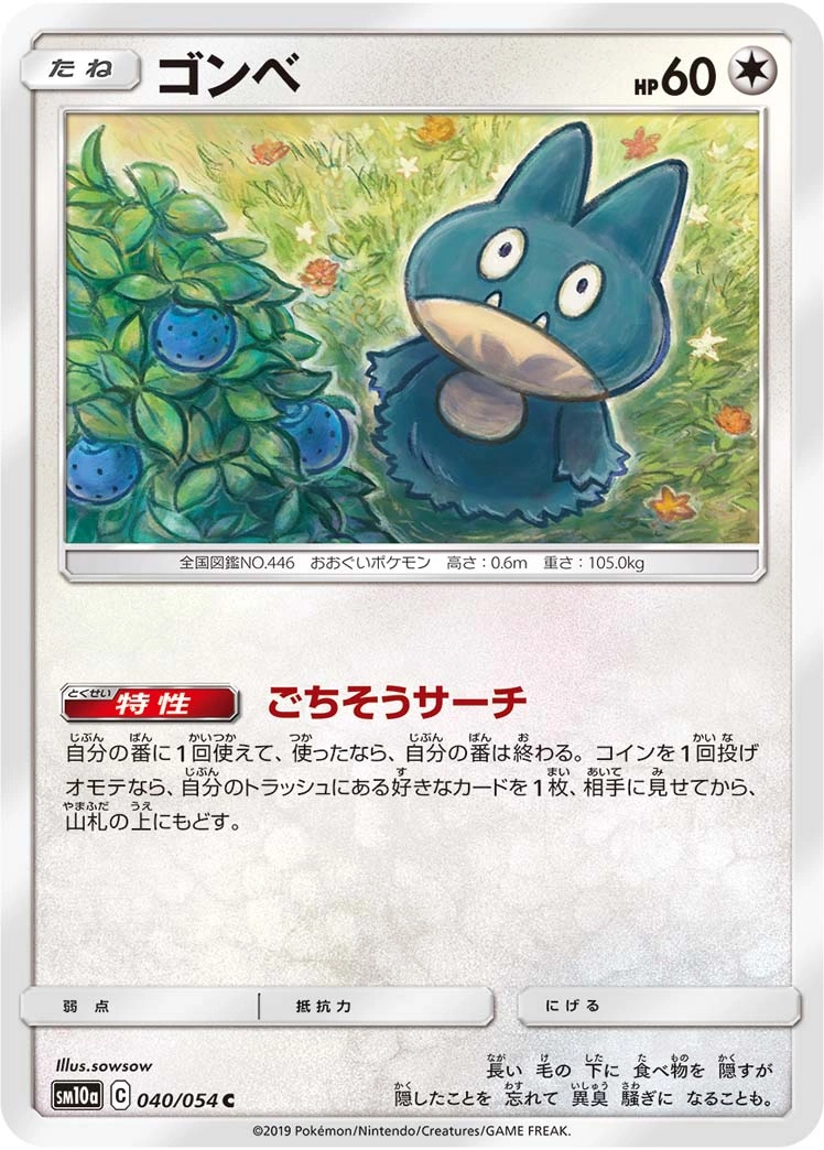 Carte Goinfrex — GG End