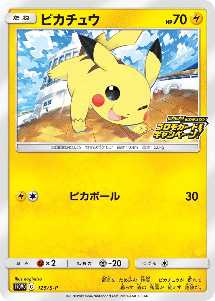 Carte Pikachu — Sword Shield Promos