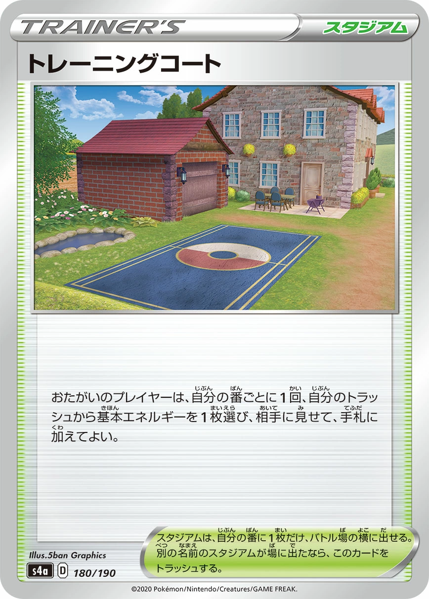 Carte Court d'Entraînement — Shiny Star V