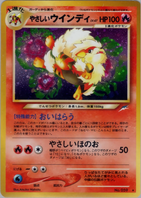 Carte Light Arcanine — Darkness and to Light