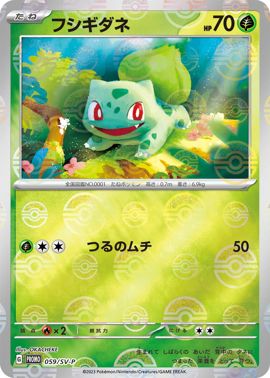 Carte Bulbasaur — Scarlet Violet Promos