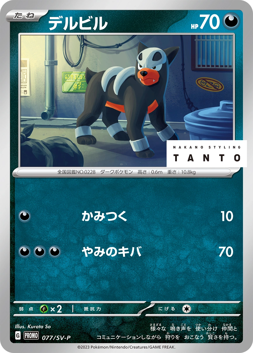 Carte Houndour — Scarlet Violet Promos