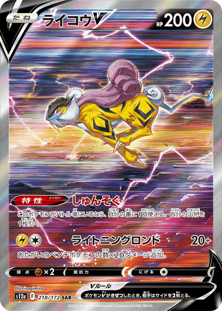 Carte Raikou — VSTAR Universe