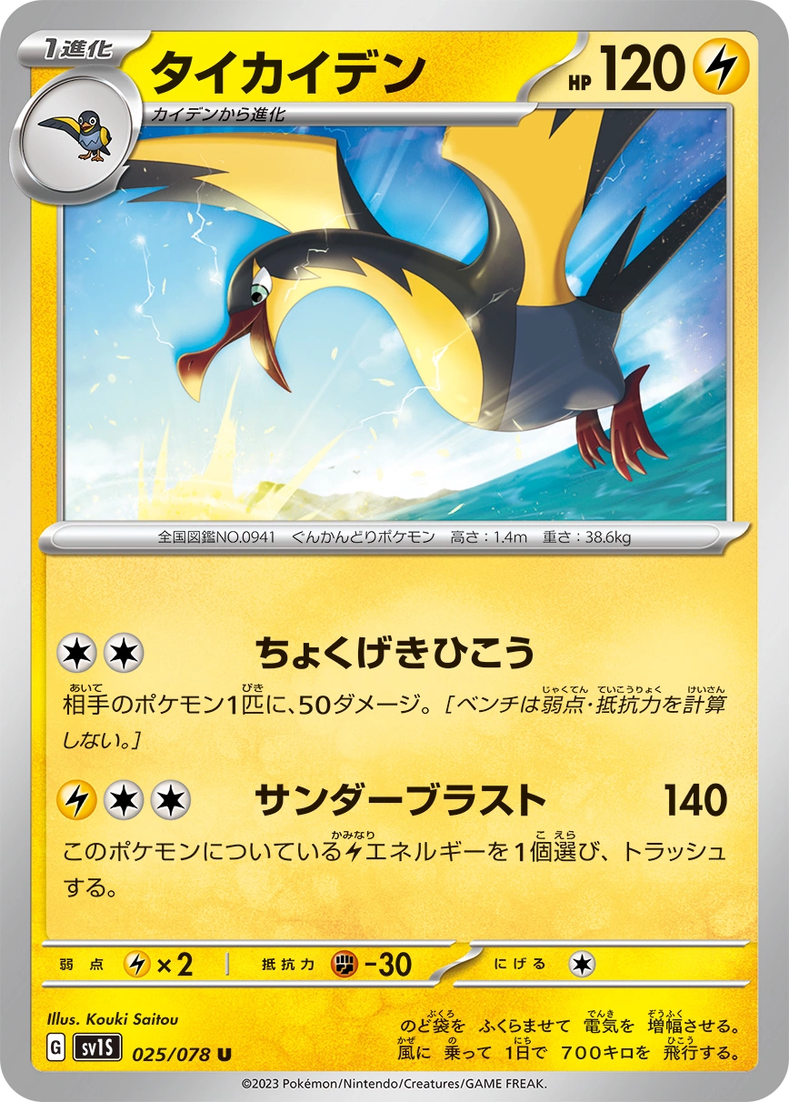 Carte Kilowattrel — Scarlet ex