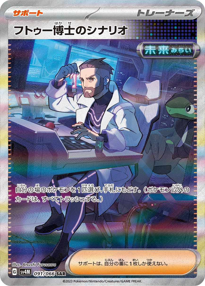 Carte Plan du Professeur Turum — Future Flash