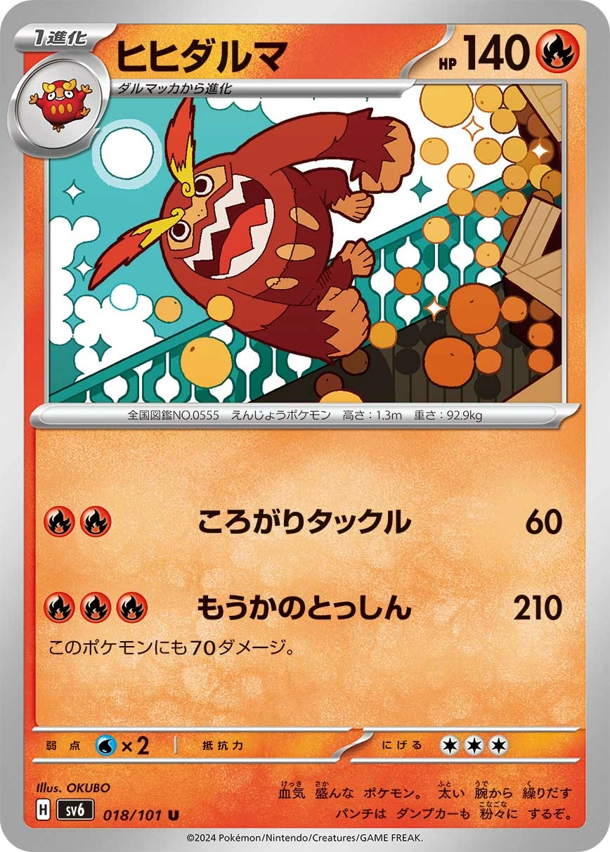 Carte Darumacho — Mask of Change