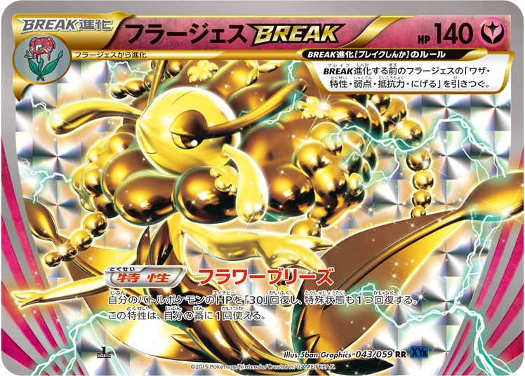 Carte Florges BREAK — Blue Shock