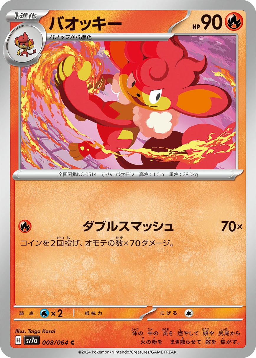 Carte Flamoutan — Paradise Dragona