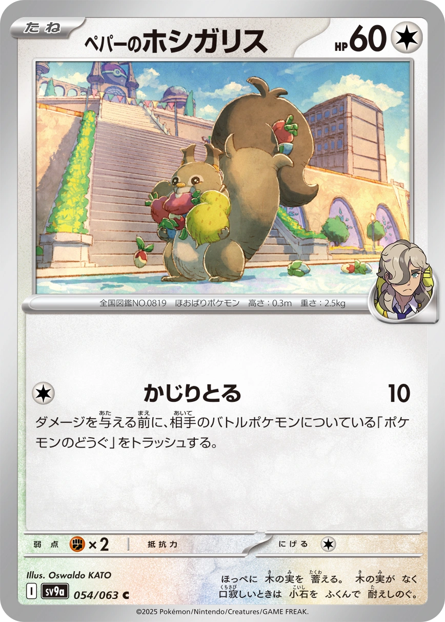 Carte Rongourmand de Pepper — Heat Wave Arena