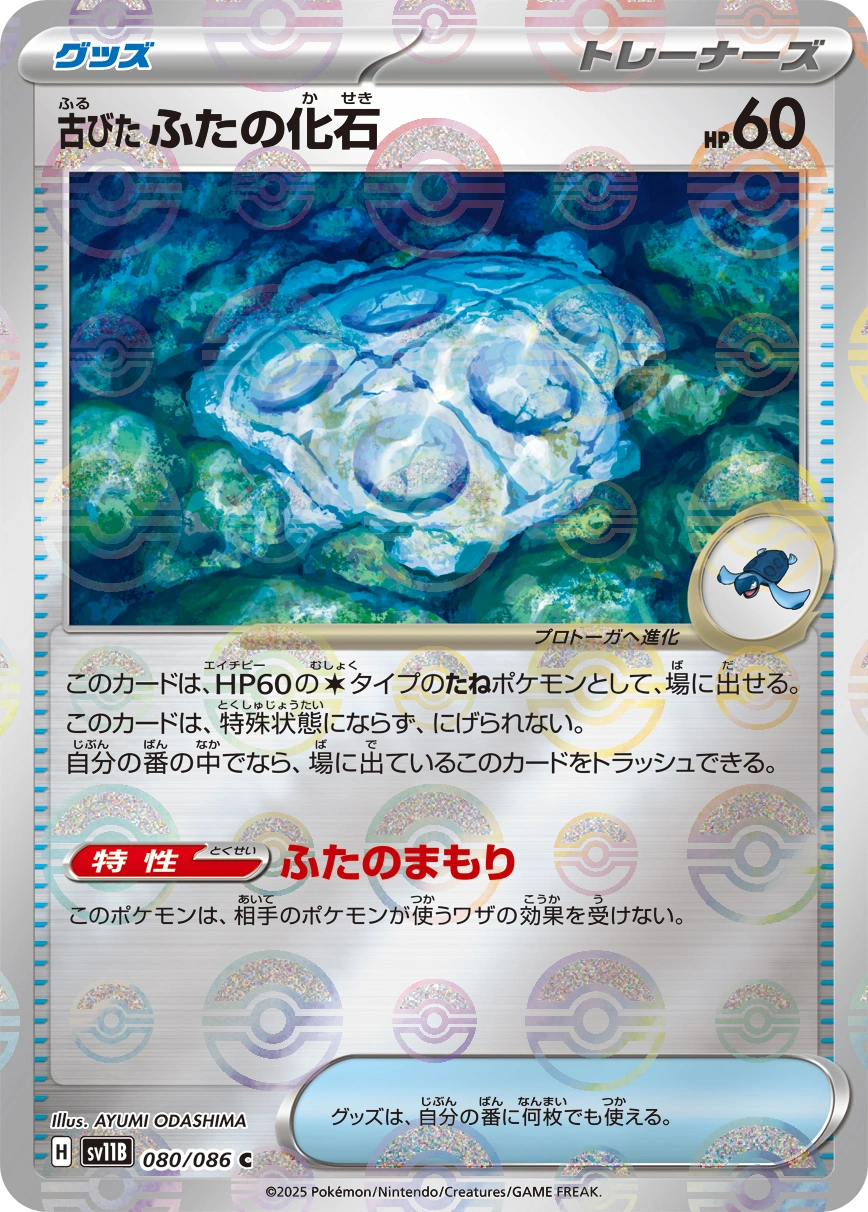 Carte Fossile Plaque Ancien — Black Bolt JP