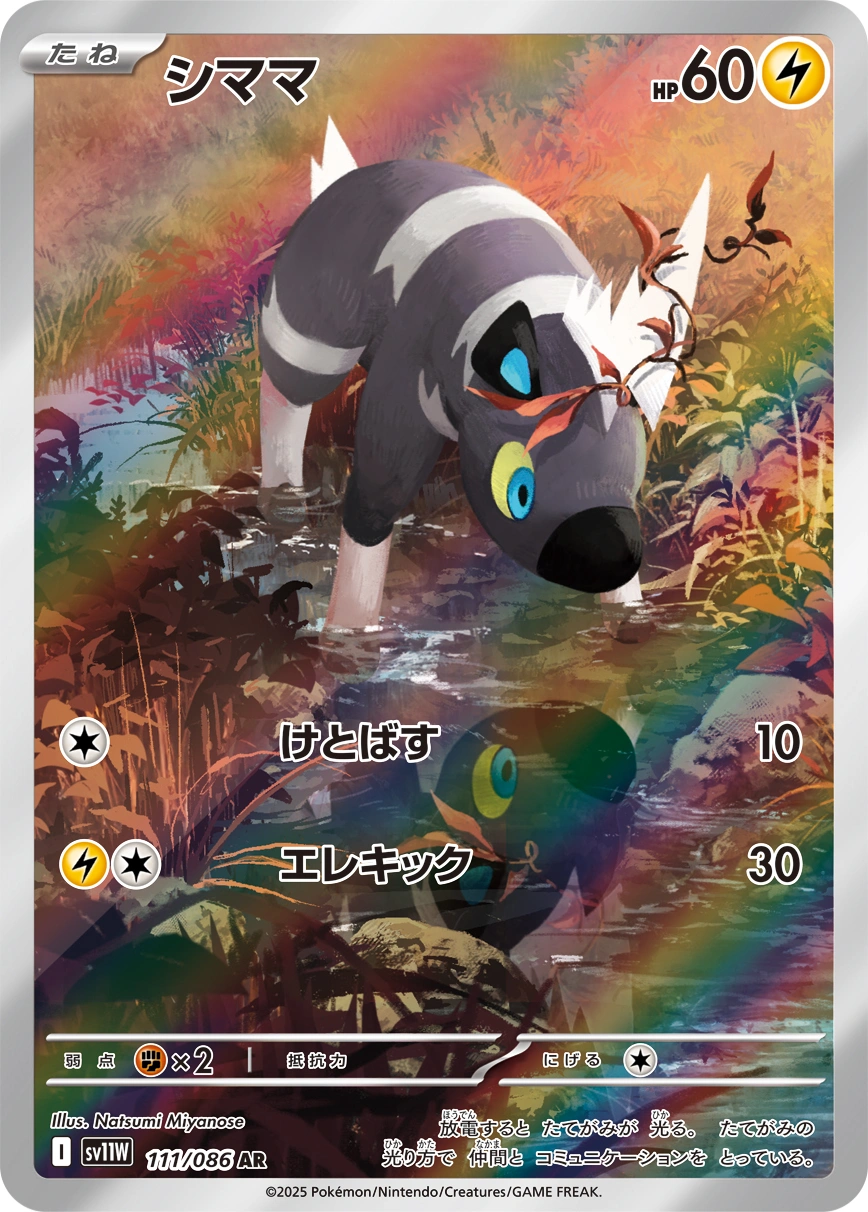 Carte Zébibron — White Flare JP